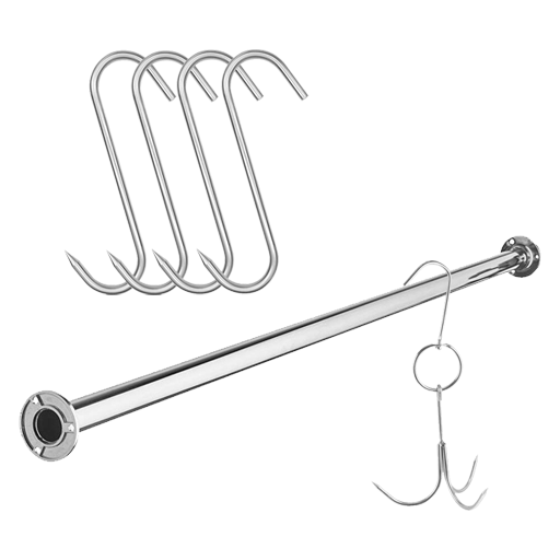 SS Meat Hooks and Rails